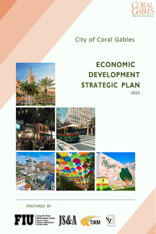 2025 City of Coral Gables Economic Development Strategic Plan 
